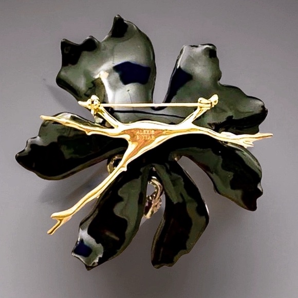 ALEXIS BITTAR Serpent Flower Brooch - Picture 2 of 6